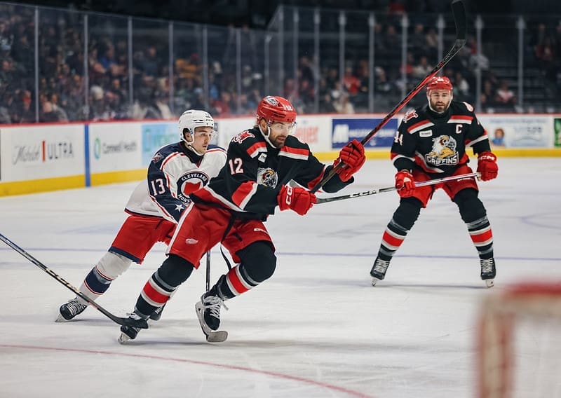 Zac Aston-Reese, Red Wings/Griffins