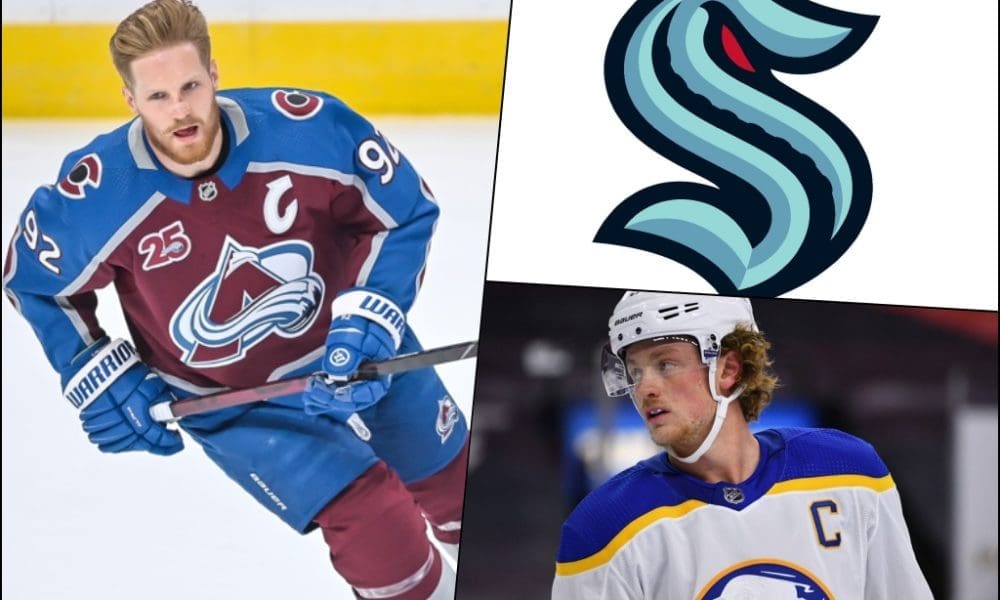 NHL trade, seattle kraken, jack eichel, gabriel landeskog