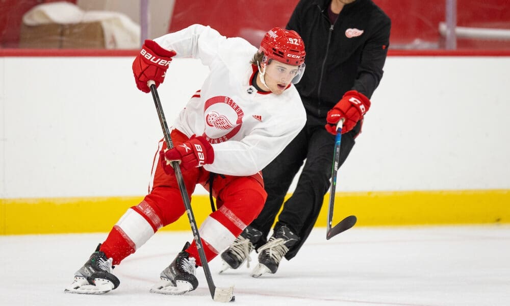 Marco Kasper, Red Wings prospect