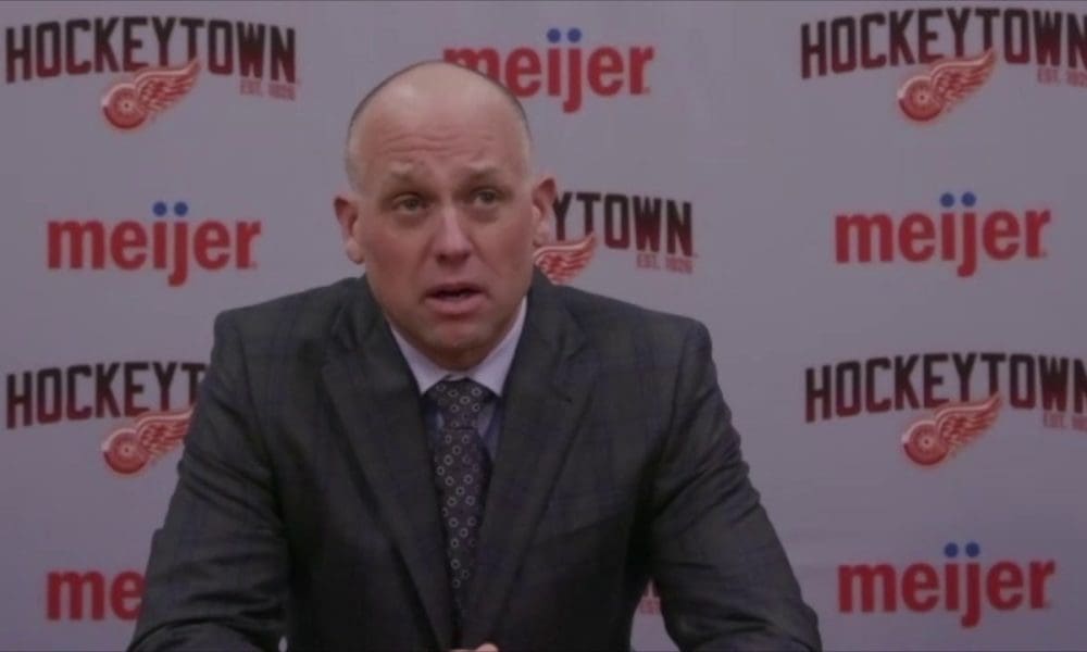 Jeff Blashill, Detroit Red Wings coach