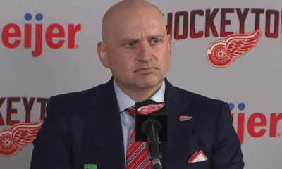 Red Wings coach Derek Lalonde