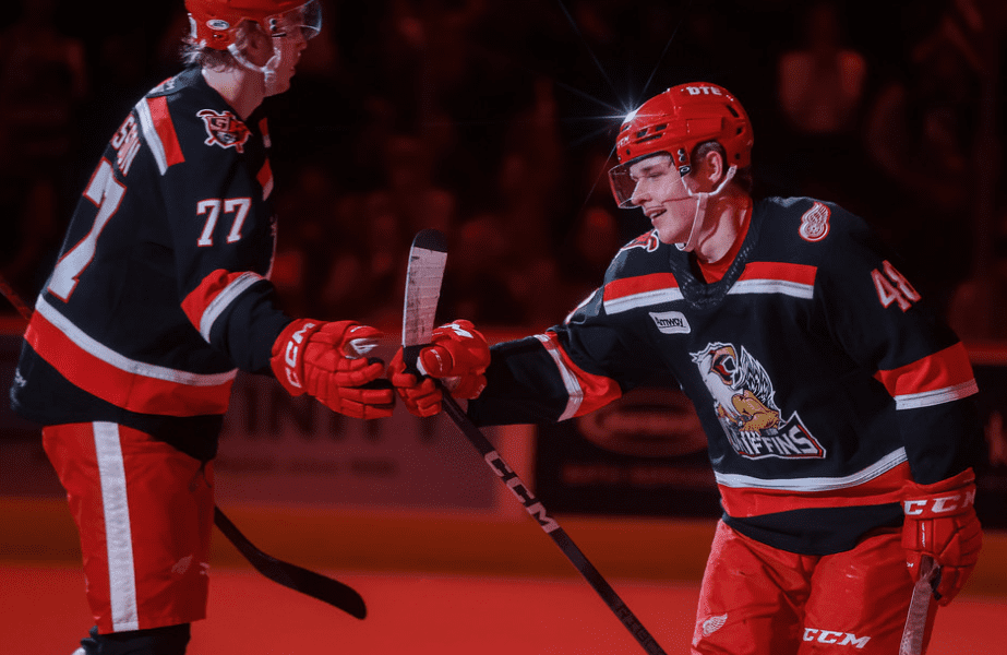 Edvinsson, Berggren, grand rapids Griffins