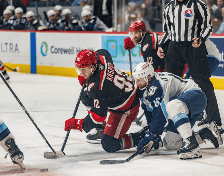 Marco Kasper, red wings, grand rapids griffins